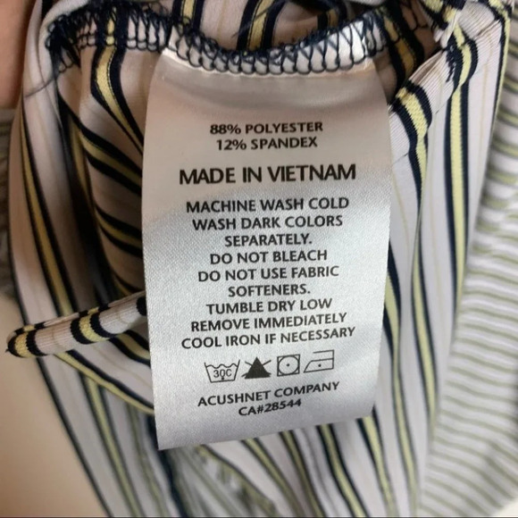 FootJoy Men’s Golf  Polo Striped Size Large - Picture 7 of 11